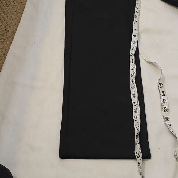 J Crew Cropped 365 Wide Legged Pants Black Size 4 - Picture 6 of 10